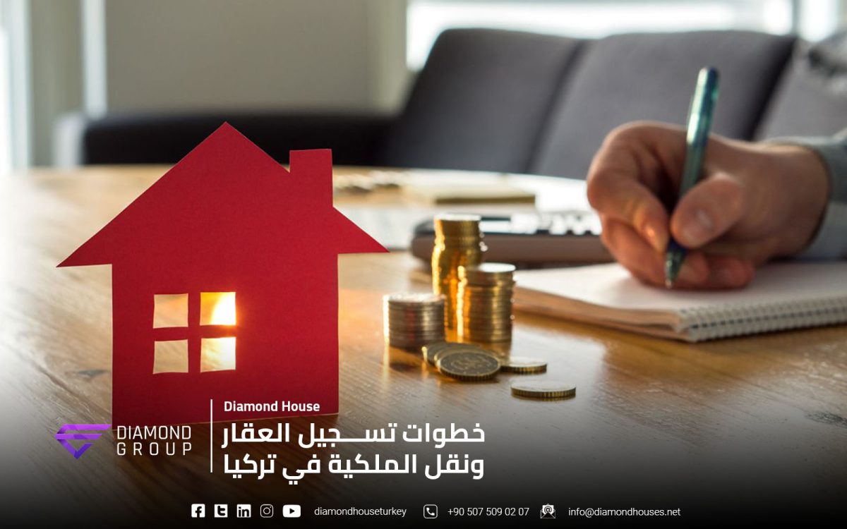 خطوات تسجيل العقار ونقل الملكية في تركيا