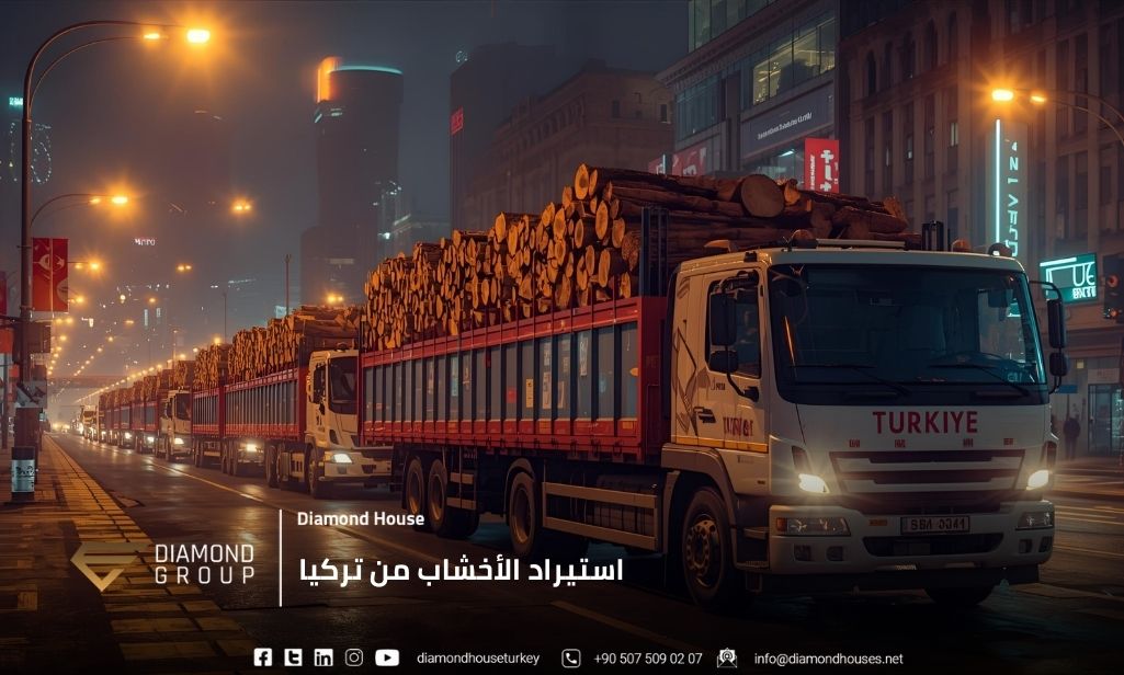 استيراد الأخشاب من تركيا: الجودة، الأنواع، والاستخدامات